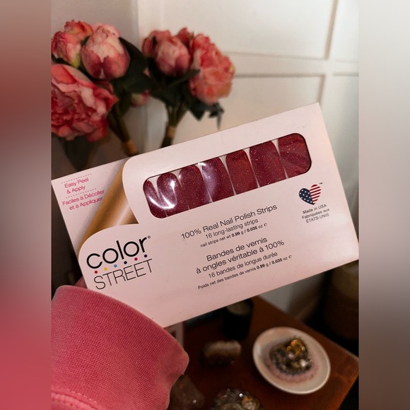 Glitter Red Color Street Nail Polish in the color “Cran-tastic” Brand New in Box - Picture 8 of 17